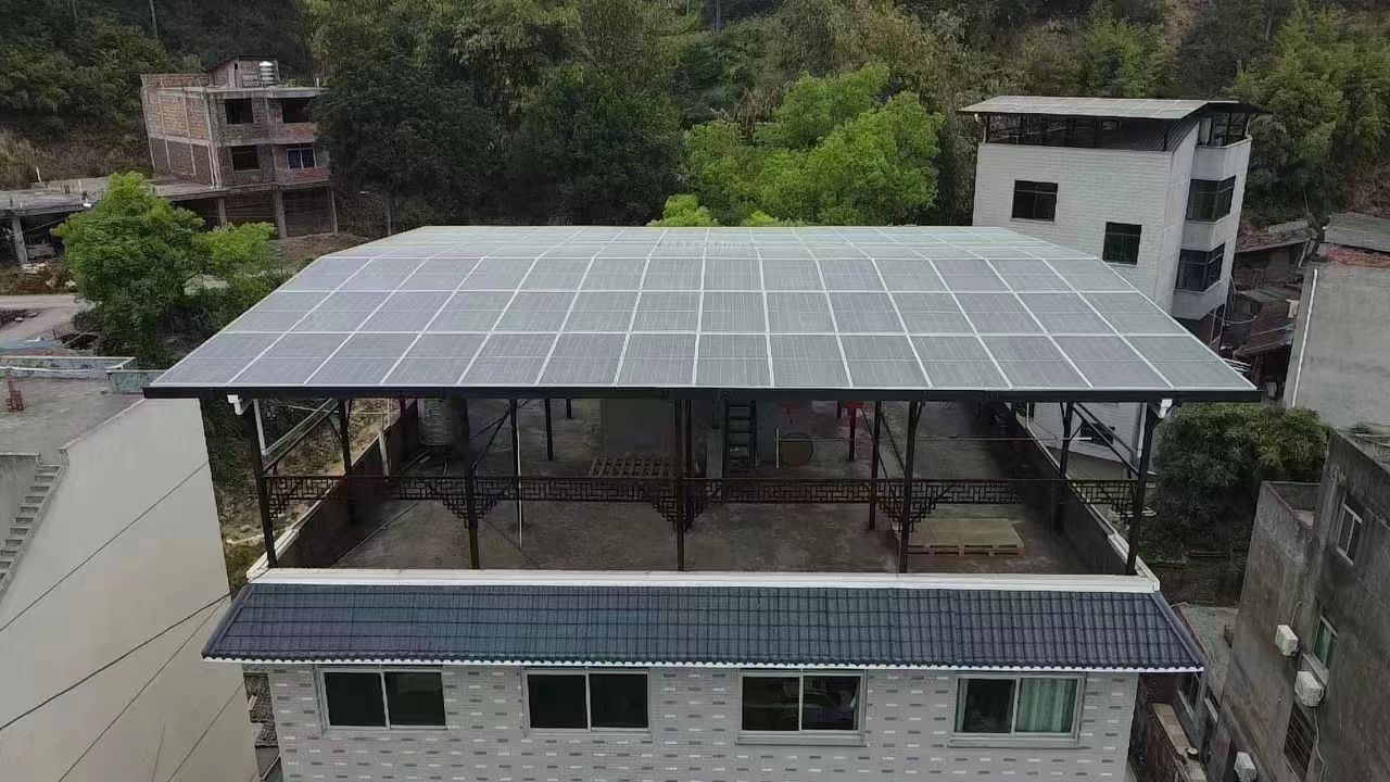 宿迁15kw+10kwh自建别墅家庭光伏储能系统